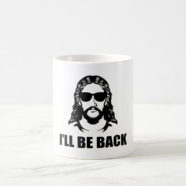 Jesus, ich bin wieder da kaffeetasse (Von Creator hochgeladen)