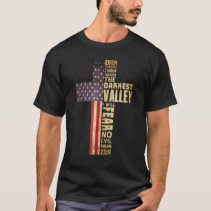 Jesus ich fürchte keine bösen Psalmen 23 4 Vintag T-Shirt