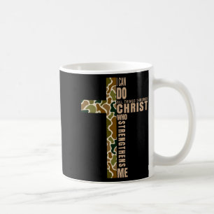 Jesus, ich kann alle Dinge durch Christus, der stä Kaffeetasse
