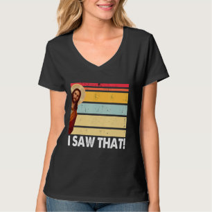 Jesus, ich sah diesen Vintagen Gott dankbares Spri T-Shirt