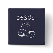 Jesus ich Unendlichkeit knöpft christliche