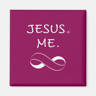 Jesus ich Unendlichkeits-christliche Magnet