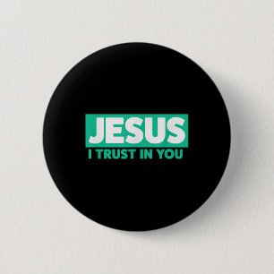 Jesus, ich vertraue auf Dich Button