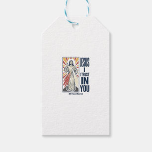 Jesus ich vertraue auf Dich Divine Mercy T-Shirt D Geschenkanhänger