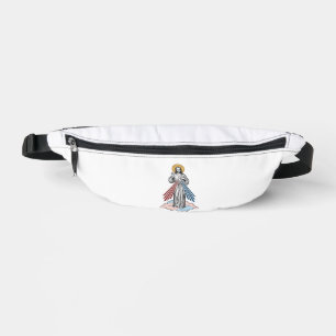 Jesus, ich vertraue auf dich Vintage-Gravur-Shirt- Bauchtasche
