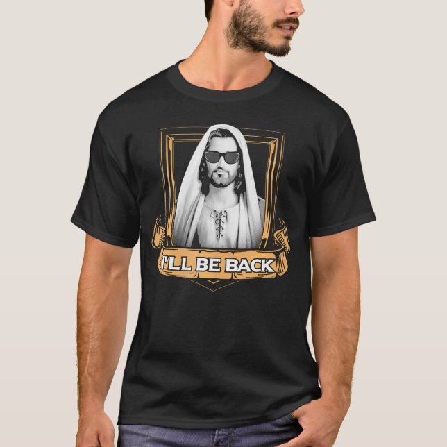Jesus, ich werde wieder lustig sein für Christen T-Shirt (Vorderseite)