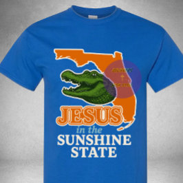 Jesus im Sunshine-Staat - Christlich T-Shirt