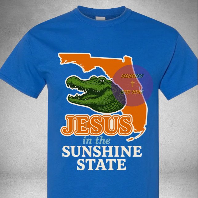 Jesus im Sunshine-Staat - Christlich T-Shirt (Von Creator hochgeladen)