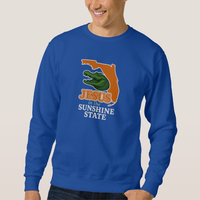 Jesus im Sunshine State - Christlich Sweatshirt (Vorderseite)