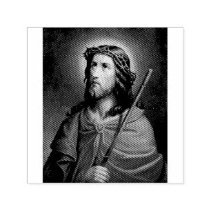 Jesus in Dornenkronen Permastempel