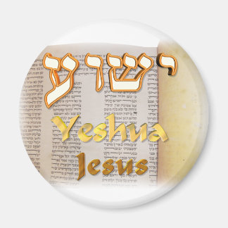 Jesus in Hebräisch (Yeshua) Magnet