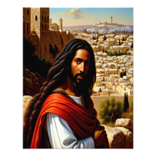 Jesus in Jerusalem Foto Erweiterung
