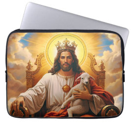 Jesus in Kingdom of Heaven Electronics/Laptop Bag Laptopschutzhülle