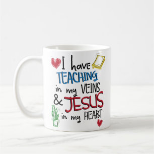 Jesus in meiner Herz-christlichen Kaffeetasse