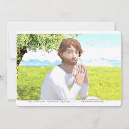 Jesus in the Garden ( Getsemani ) Einladung