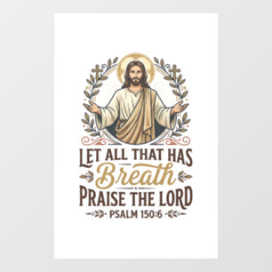 Jesus Indie Folk Akustik-Anbetung Grafik T-Shirt C Fensteraufkleber