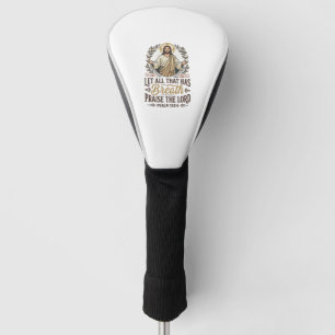 Jesus Indie Folk Akustik-Anbetung Grafik T-Shirt C Golf Headcover