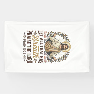 Jesus Indie Folk Akustik-Anbetungs-Grafik-T-Shirt Banner