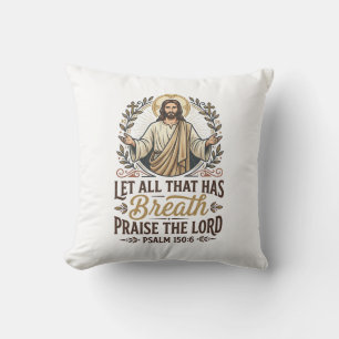 Jesus Indie Folk Akustik-Anbetungs-Grafik-T-Shirt Kissen