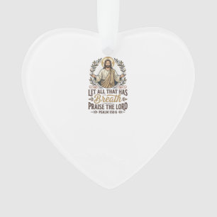 Jesus Indie Folk Akustik-Anbetungs-Grafik-T-Shirt Ornament
