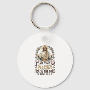Jesus Indie Folk Akustik-Anbetungs-Grafik-T-Shirt Schlüsselanhänger