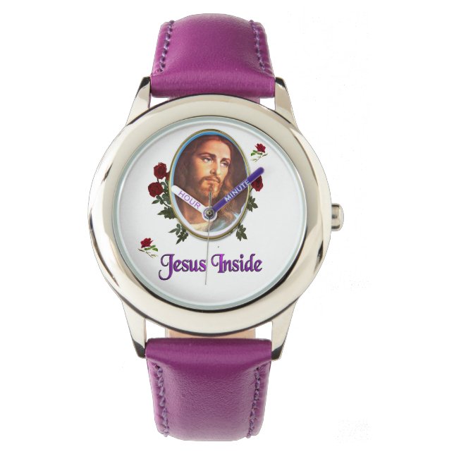 Jesus innen armbanduhr (Vorderseite)