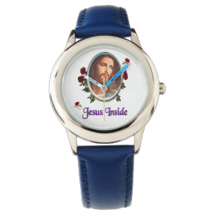Jesus innen armbanduhr