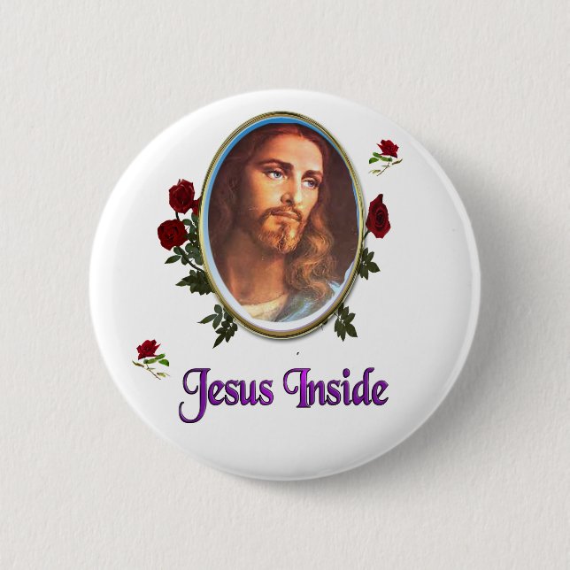 Jesus innen button (Vorderseite)