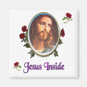Jesus innen magnet