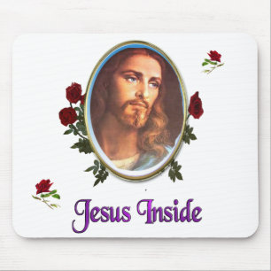 Jesus innen mousepad