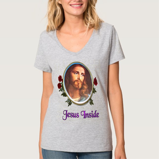 Jesus innen T-Shirt (Vorderseite)