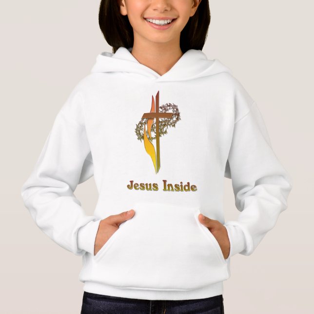 Jesus Inside Hoodie (Vorderseite)