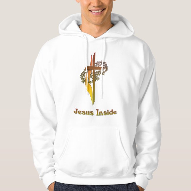 Jesus Inside Hoodie (Vorderseite)
