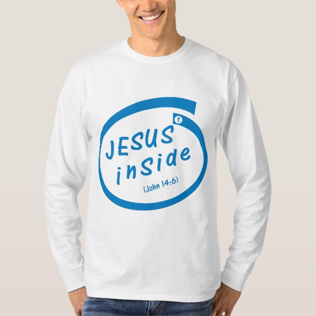 Jesus inside (John 14:6) T-Shirt (Vorderseite)