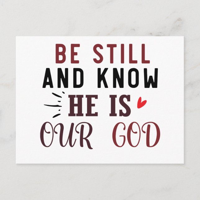 Jesus Inspiration Zitat Postkarte (Vorderseite)