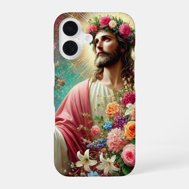 Jesus iPhone 16 Hülle! Hülle (Rückseite)