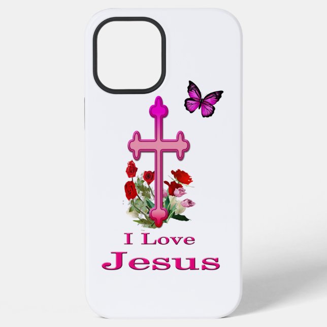 Jesus  iPhone hülle (Rückseite)