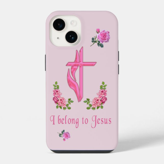 Jesus iPhone Hülle (Rückseite)