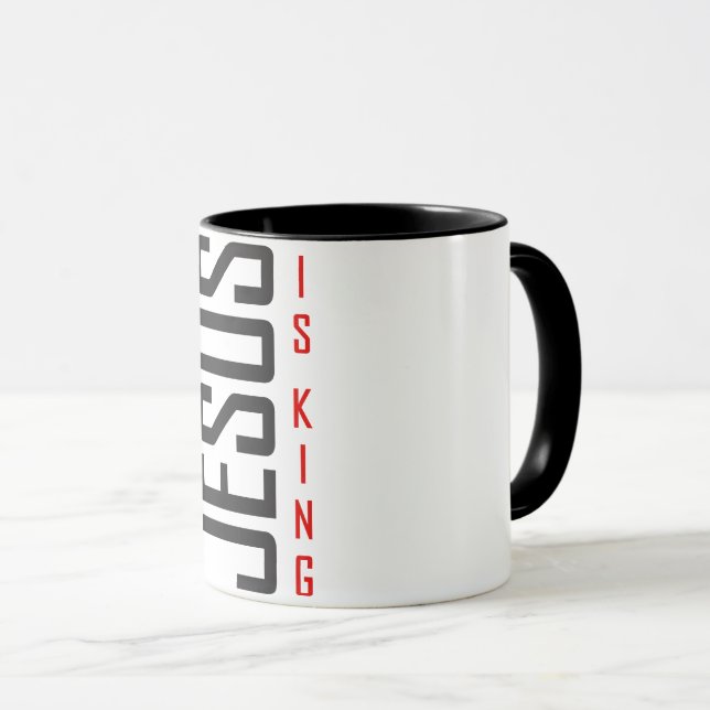 Jesus is King Tasse (VorderseiteRechts)