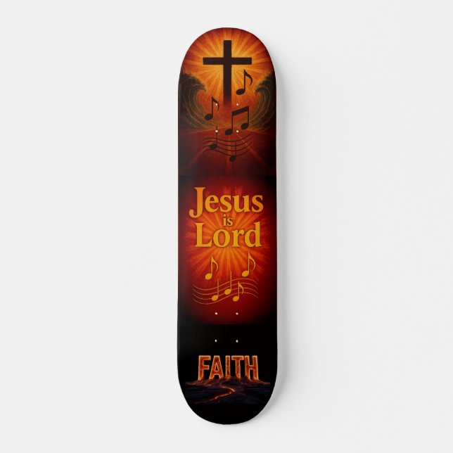 Jesus is Lord Skateboard (Vorne)