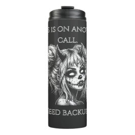 Jesus Is on Another Phone – Succubus Backup Thermosbecher