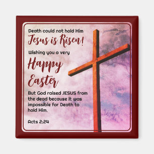 JESUS IS RISEN Christlich Ostern Gefallen Magnet