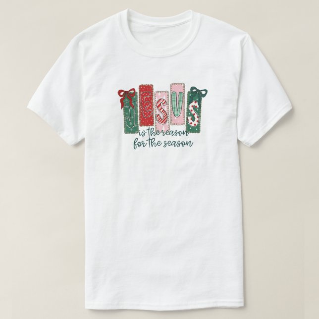 Jesus is the reason for the season T-Shirt (Design vorne)