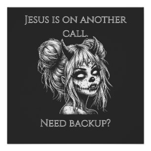 Jesus ist am anderen Telefon – Succubus-Backup Poster