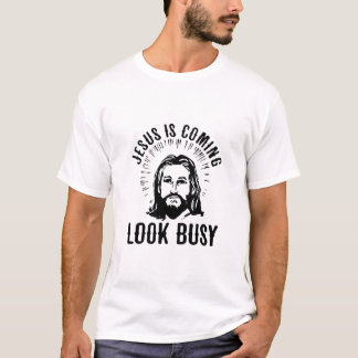 Jesus ist beschäftigt T-Shirt