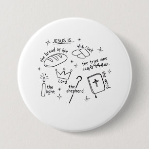 Jesus ist... button