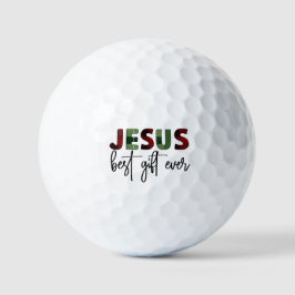 Jesus ist das beste Geschenk aller Zeiten, Christl Golfball