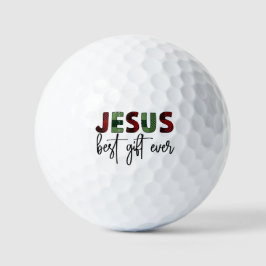 Jesus ist das beste Geschenk aller Zeiten, Christl Golfball