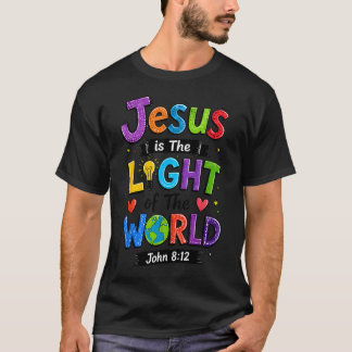 Jesus ist das Licht der Welt Johannes 8,12 VBS T-Shirt