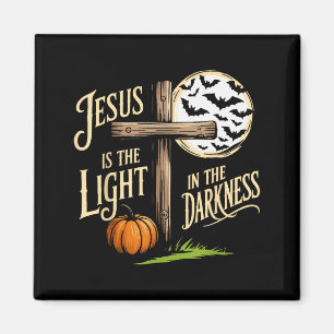Jesus ist das Licht in der Dunkelheit Christliches Magnet